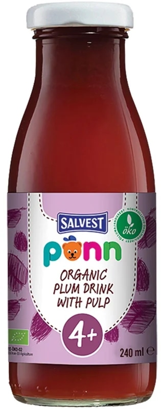 Salvest Põnn BIO Švestková šťáva s dužinou