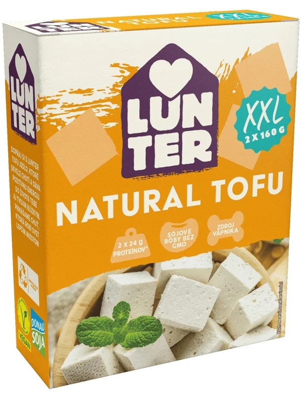 Lunter Tofu natural XXL (2×160 g)