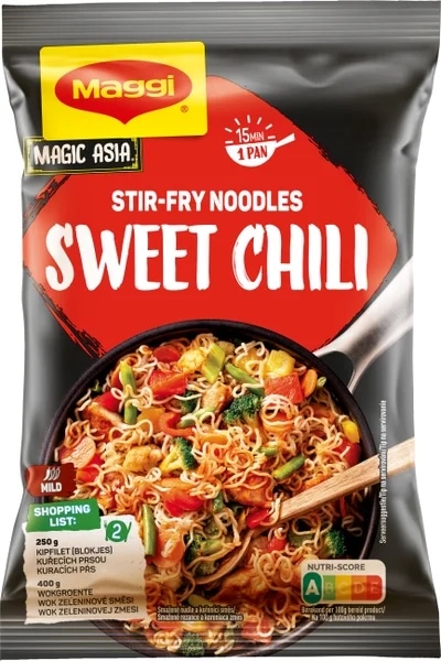 Maggi Nudle z pánve Kuře se Sweet Chili