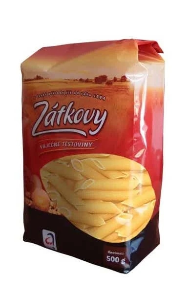Zátkovy vaječné těstoviny Penne