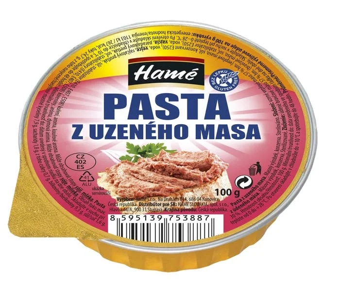 Hamé Pasta z uzeného masa