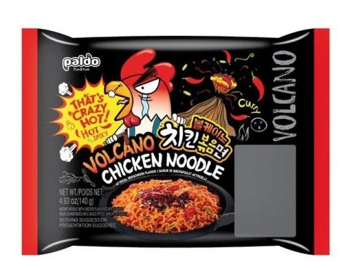 Paldo Instantní nudle Volcano pálivé a pikantní kuře