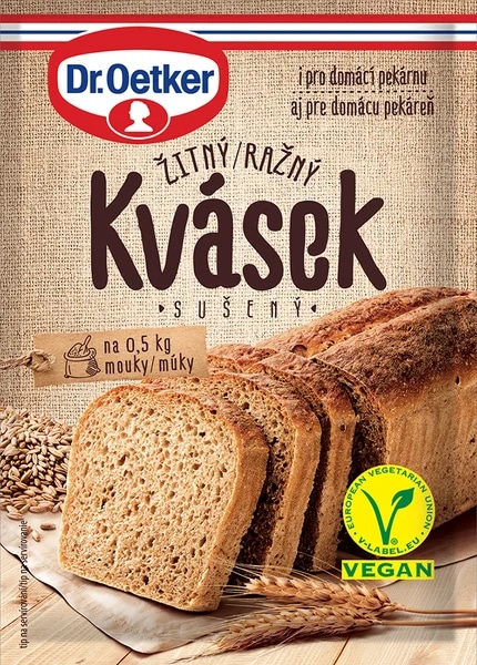Dr. Oetker Žitný kvásek sušený