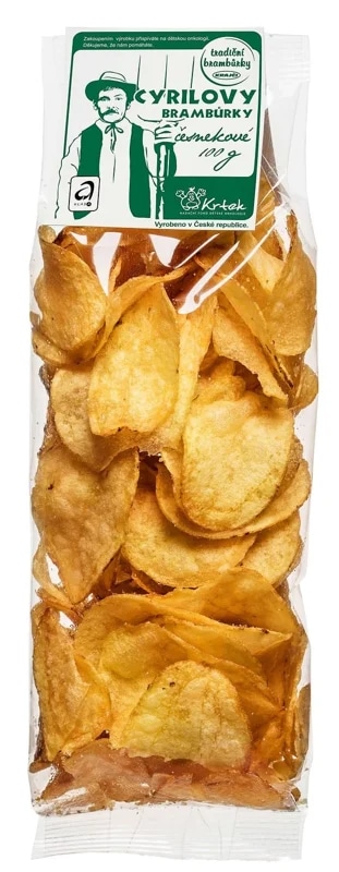 Cyrilovy brambůrky česnekové