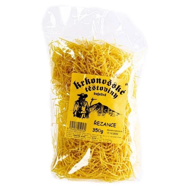 Krkonošské těstoviny řezance