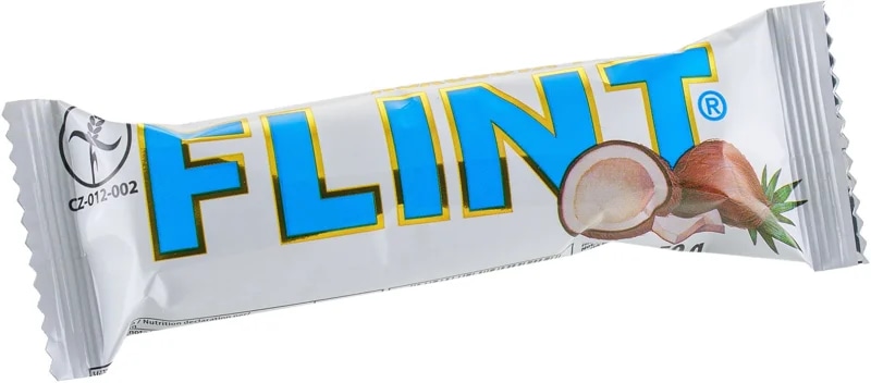 Flint kokosová tyčinka s bílou polevou