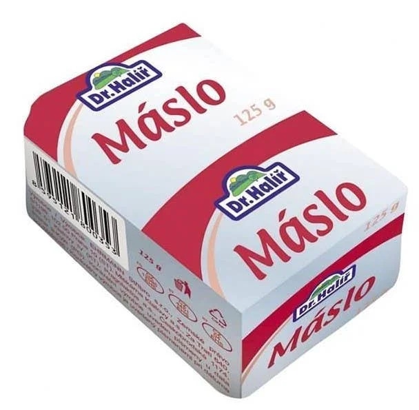 Dr. Halíř Máslo (82%), 125 g