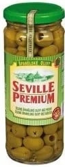 Seville Premium Olivy zelené bez pecky