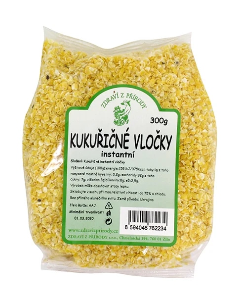 Zdraví z přírody Vločky kukuřičné inst.