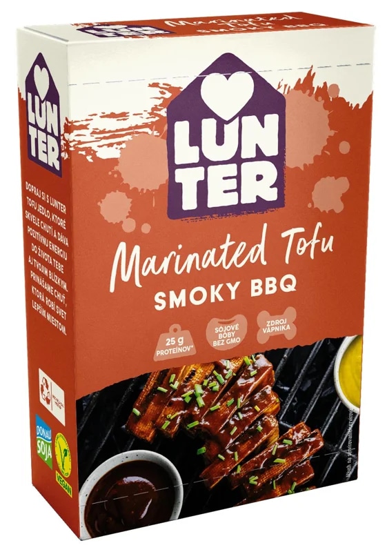 Lunter Tofu na gril smoky BBQ