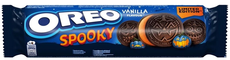 Oreo Spooky sušenky s vanilkovou náplní
