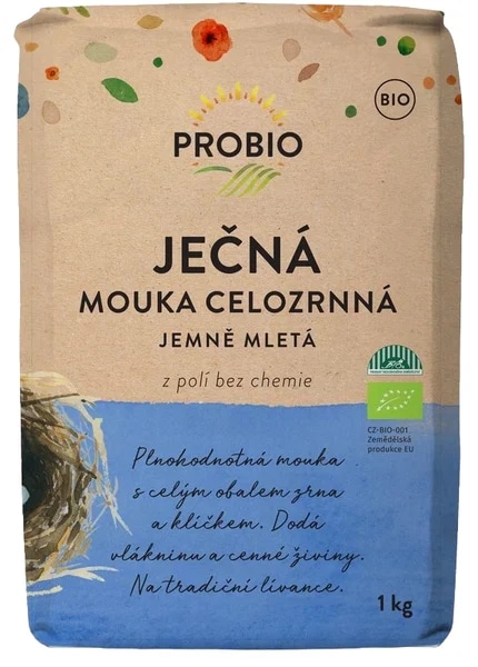 Probio Mouka ječná celozrnná, jemně mletá
