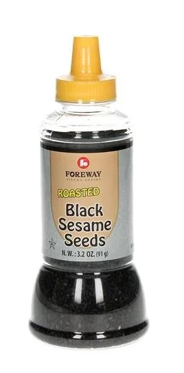 Foreway Pražená černá sezamová semínka