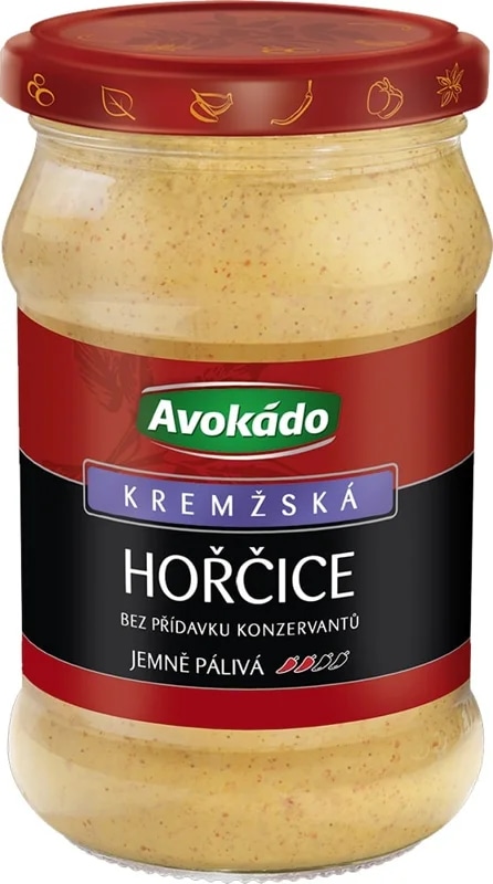 Avokádo Kremžská hořčice