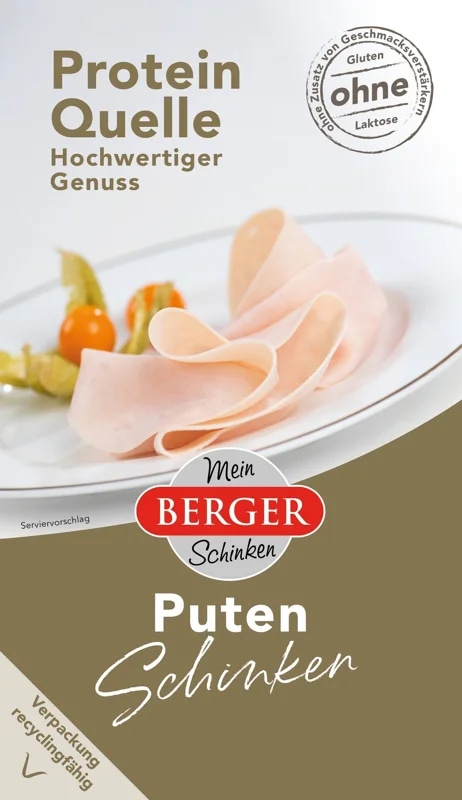 Berger Krůtí vařená šunka