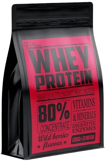 FitBoom Whey Protein 80 % - čokoláda/kit kat