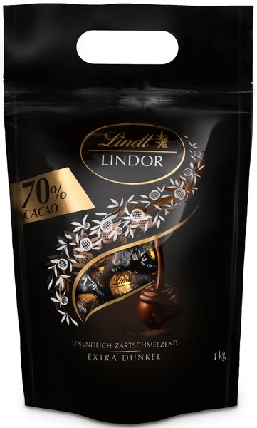 Lindor hořká čokoláda 70%