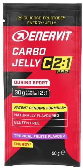 Enervit Carbo jelly C2:1 - tropické ovoce