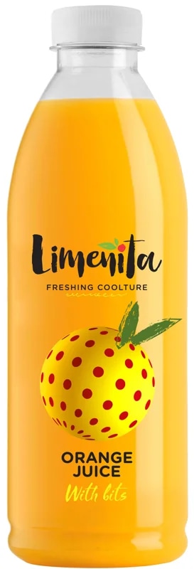 Limeňita pomerančová šťáva s dužinou