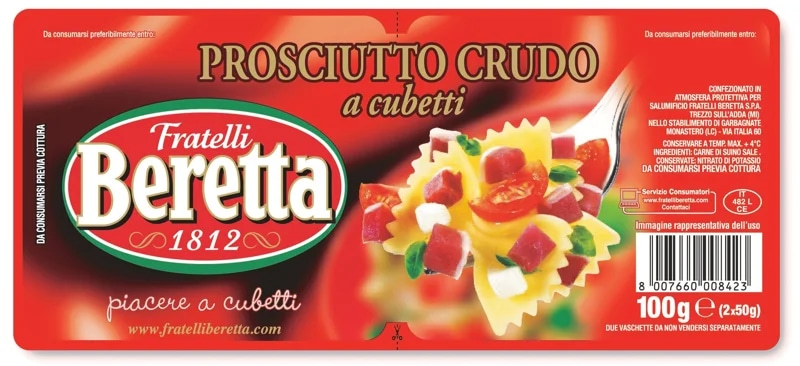 Fratelli Beretta Prosciutto Crudo kostičky