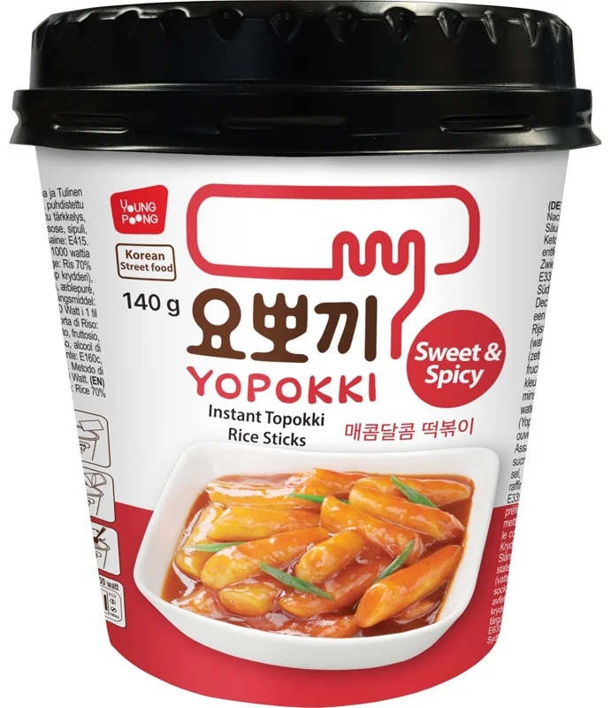 Yopokki Instantní topokki Sweet & spicy