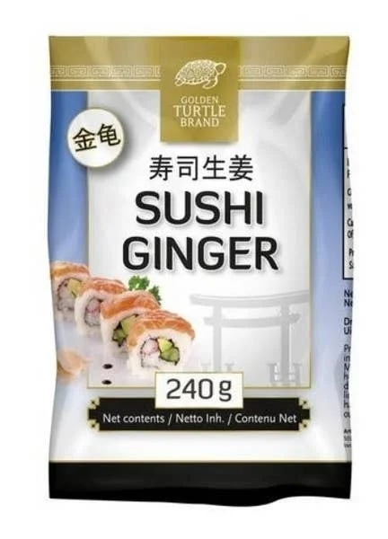 Golden Turtle Sushi Ginger