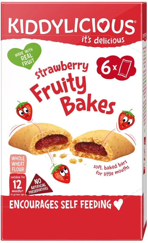 Kiddylicious Koláčky jahodové