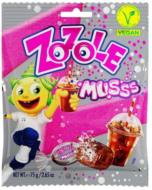 Zozole Šumivé bonbony cola