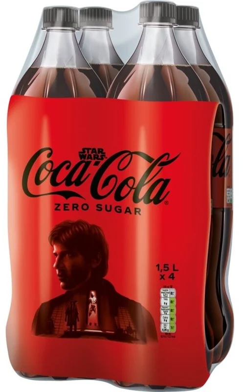 Coca-Cola Zero multipack (4×1,5 l)