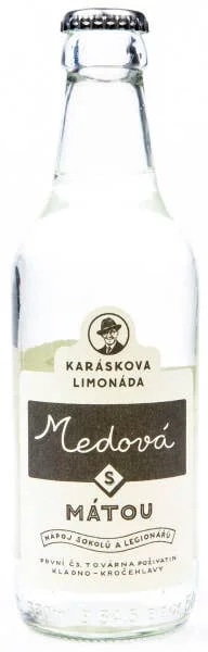 Karáskova limonáda medová s mátou