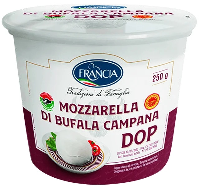Francia Mozzarella Di Bufala Campana DOP