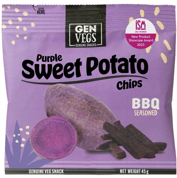 Gen Fruit Batátové chipsy BBQ