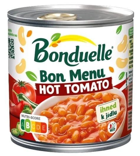 Bonduelle Bon Menu Fazole bílé v rajské omáčce pálivé