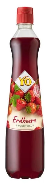 YO Ovocný sirup Jahoda