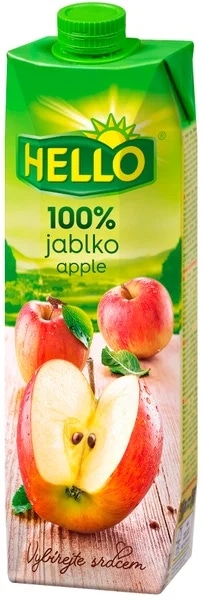 Hello 100% Jablečná šťáva z koncentrátu