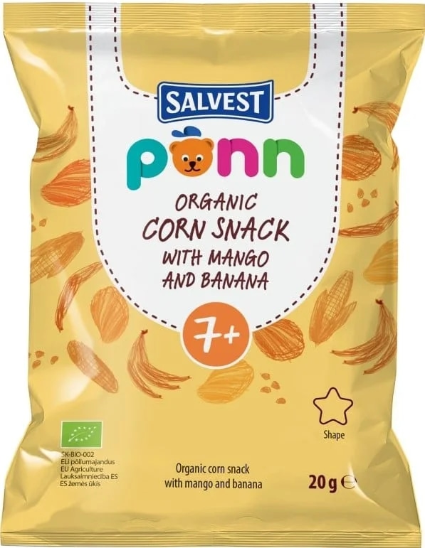 Salvest Põnn BIO Mangové křupky