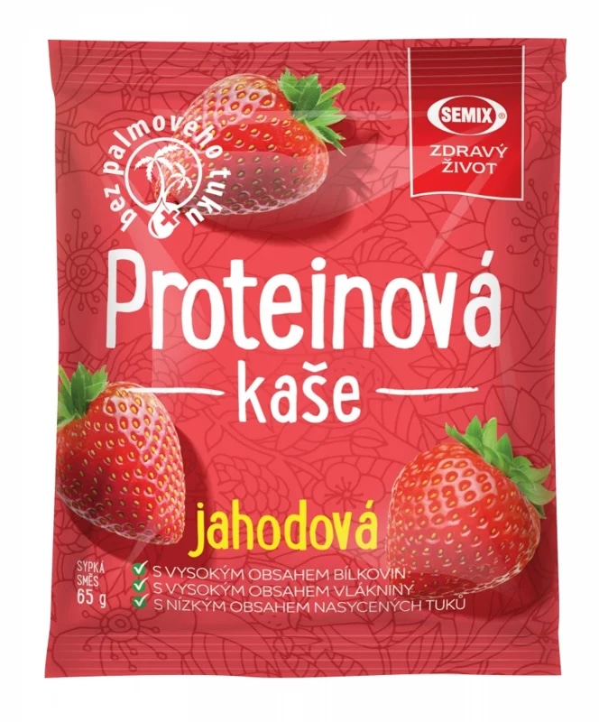 Semix Proteinová kaše JAHODA