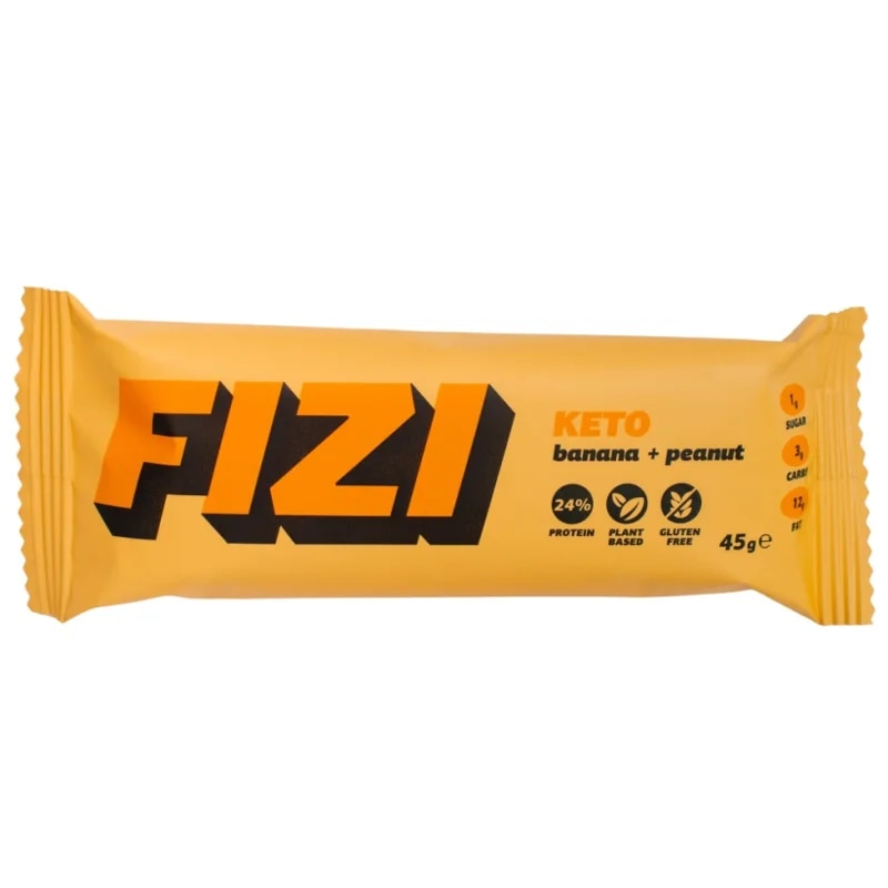 FIZI Keto proteinová tyčinka - banán a arašídy