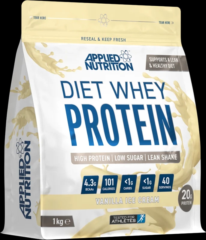 Applied Nutrition Diet Whey vanilková zmrzlina