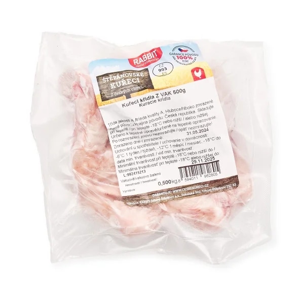 Kuřecí křídla, mražená