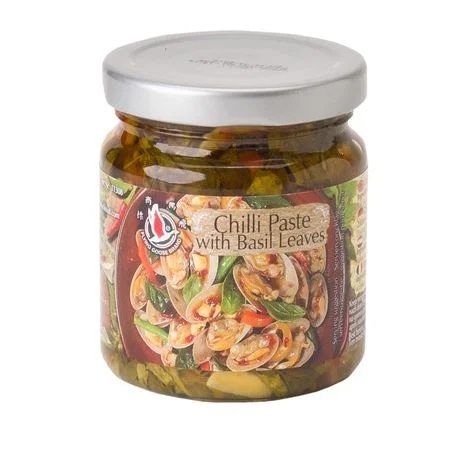 FLYING GOOSE Chilli pasta s bazalkovými listy