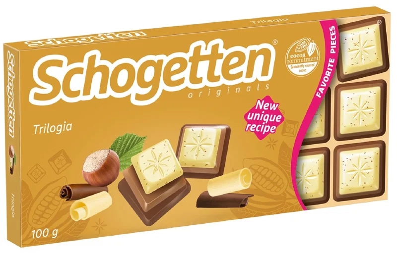 Schogetten Čokoláda trilogia