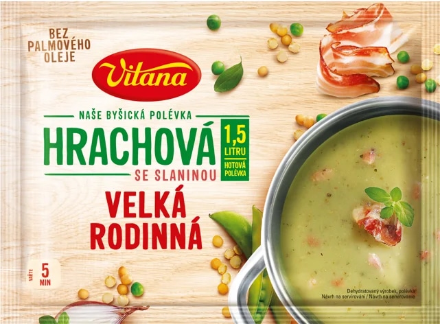 Vitana Velká rodinná hrachová polévka se slaninou