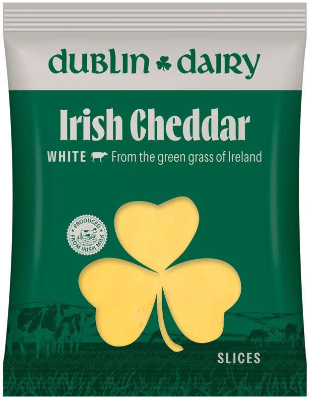 Dublin Dairy Irish cheddar white plátky