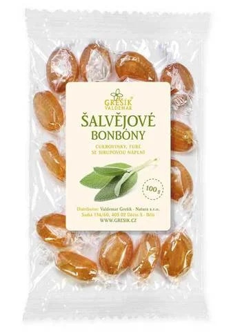 GREŠÍK Šalvějové bonbóny