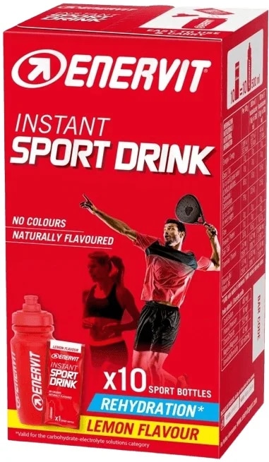 Enervit Sport drink 10x16 g - citrón