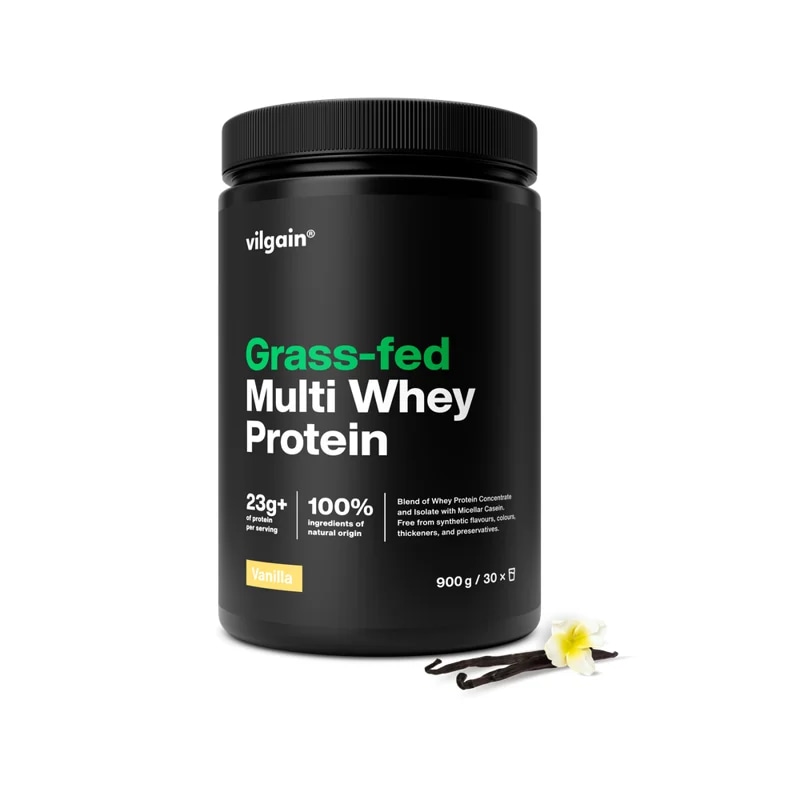 Vilgain Grass-Fed Multi Whey Protein – vanilka