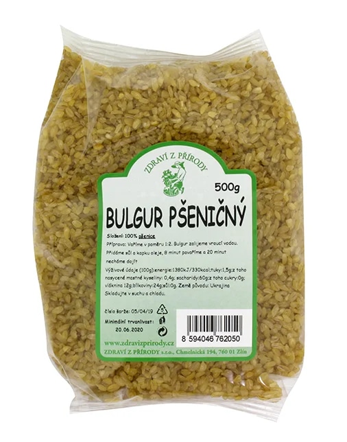 Zdraví z přírody Bulgur pšeničný