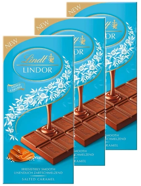 Lindt Lindor Slaný Karamel 3x 100 g