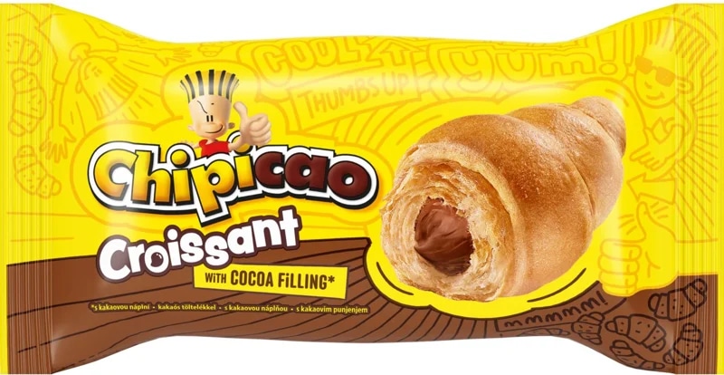 Chipicao Croissant s kakaovou náplní